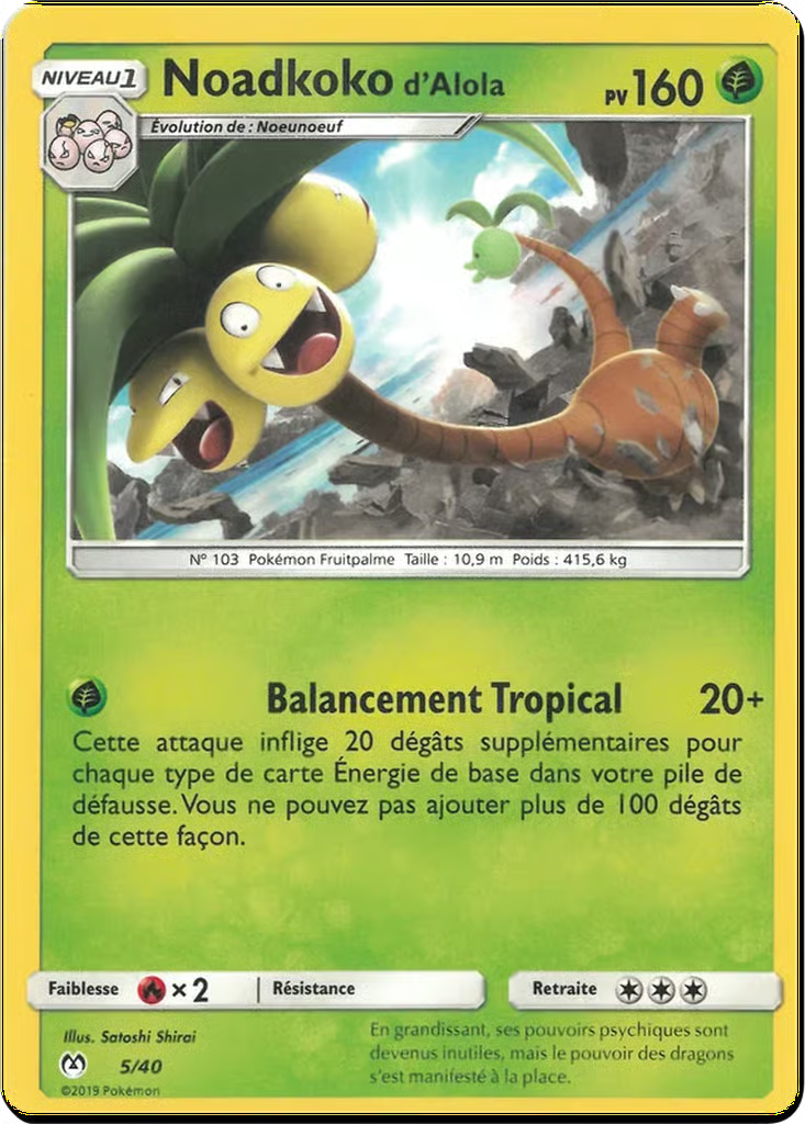 Exeggutor de Alola
