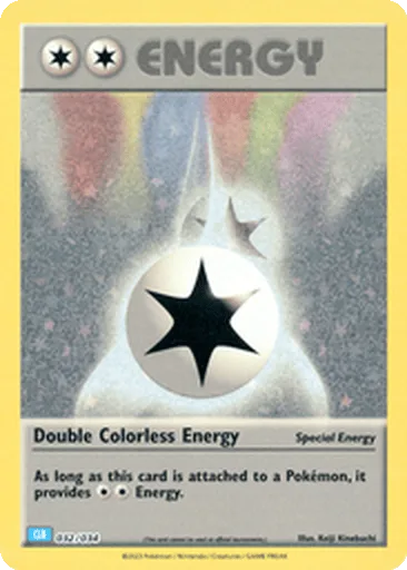 Double Colorless Energy