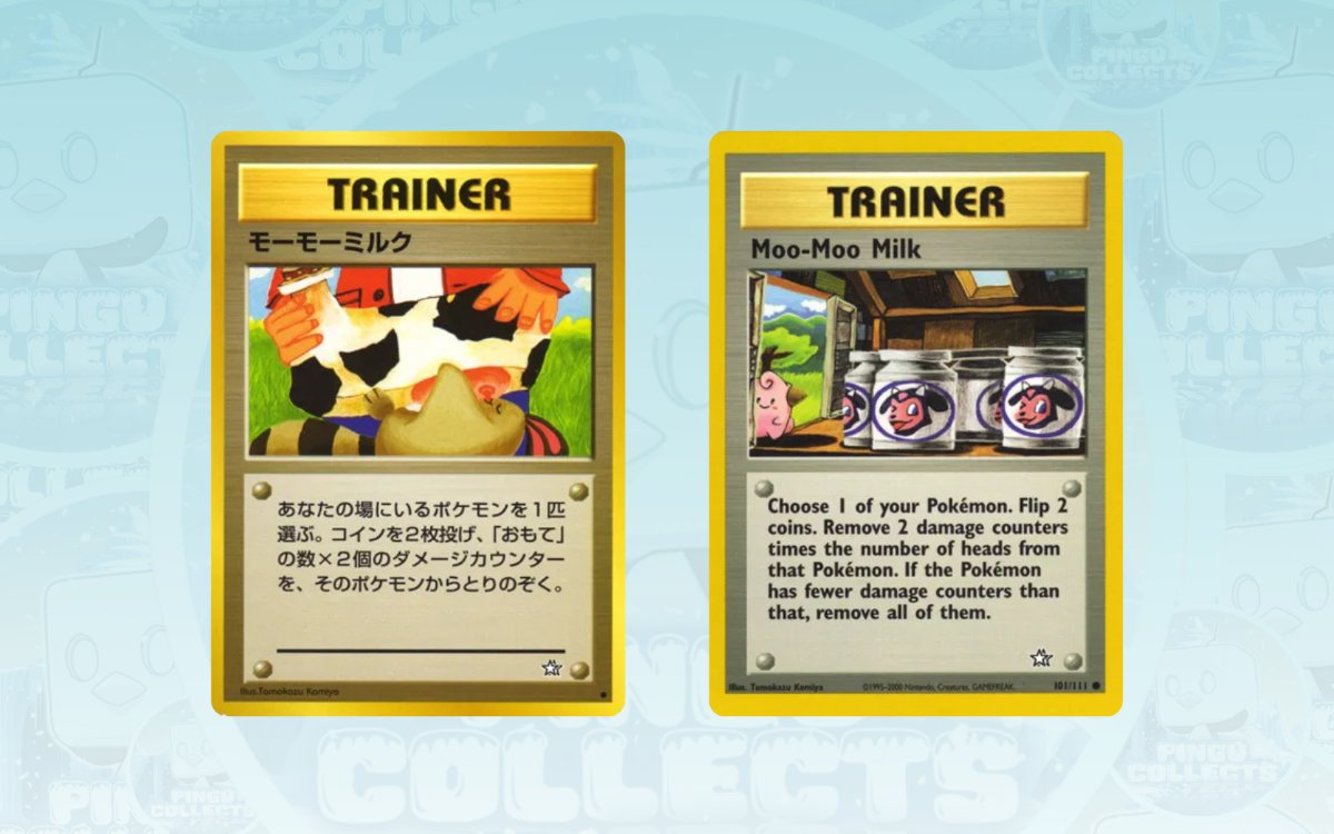 Moo-Moo Milk, versión japonesa y occidental