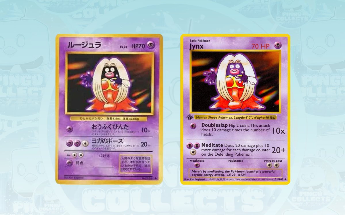 Jynx, versión japonesa y occidental